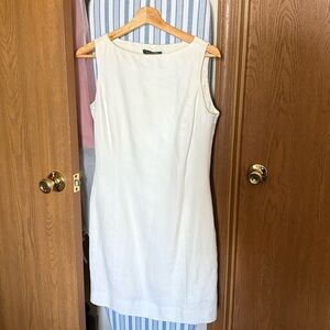 NWOT Lauren Ralph Lauren Straight Linen Dress
